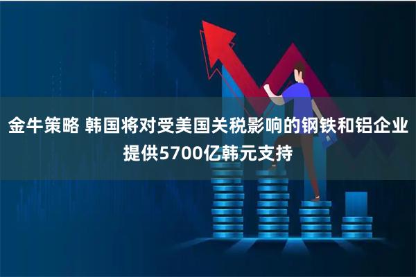 金牛策略 韩国将对受美国关税影响的钢铁和铝企业提供5700亿韩元支持